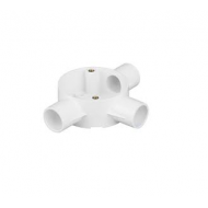 20mm PVC Tee 3 White
