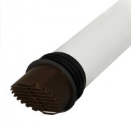 100mm High Rise Duct Kit Brown