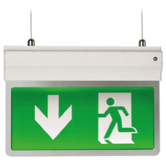 Double Sided Exit Legend - Arrow Left & Right