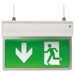 Double Sided Exit Legend - Arrow Down