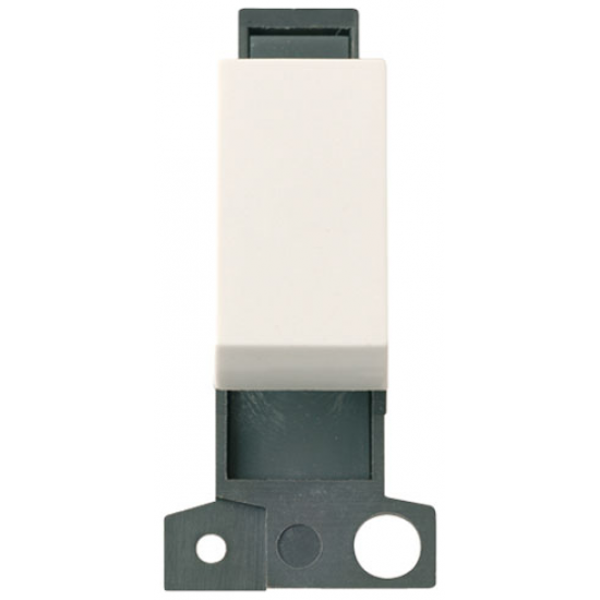 Click 10A 3Pos Retractive Switch Module White