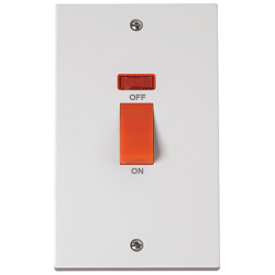 2G 45A DP Switch with Neon