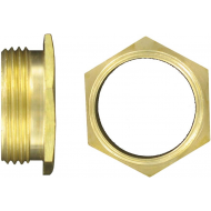 20mm Male Brass Bush Short