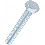 M8 x 40 Hex Set Screw BZP