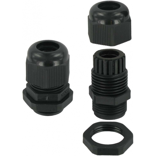 20mm Nylon Gland Black 6-12 Standard