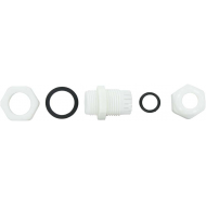 20mm Nylon Gland White 10-14 Large