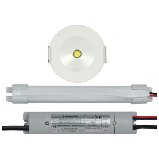 3W LED Emergency Open Downlight