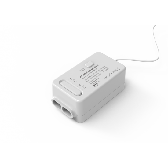 Kinetic Switch RF Receiver Non-Dim IP20 White