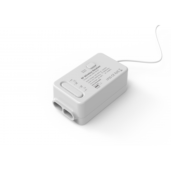 Kinetic Switch RF Receiver Non-Dim IP20 White