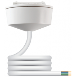 Klik 4 Pin Ceiling Rose 4 Core 0.75 2m PVC Flex