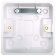 1G 46mm Hager Surface Box