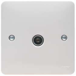 Hager TV Coax Outlet