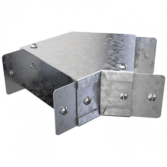 50 x 50mm Cable Trunking 45&deg; Flat Bend