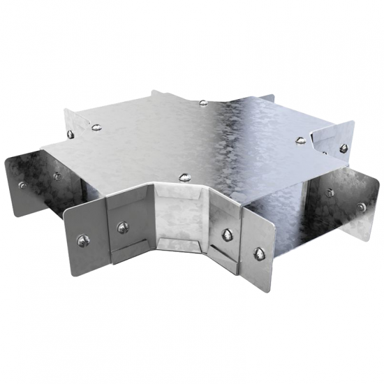 50 x 50mm Cable Trunking 4Way