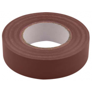 Brown PVC Tape 19mm x 33m