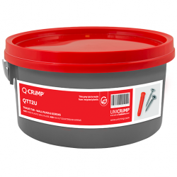 Red Wall Plugs & Screws (tub of 400)