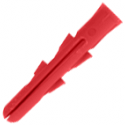 Red Wall Plug (pack of 100)