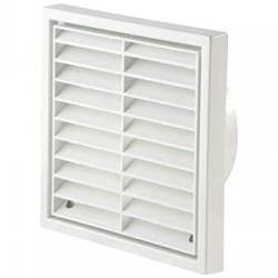 150mm Fixed Grille White